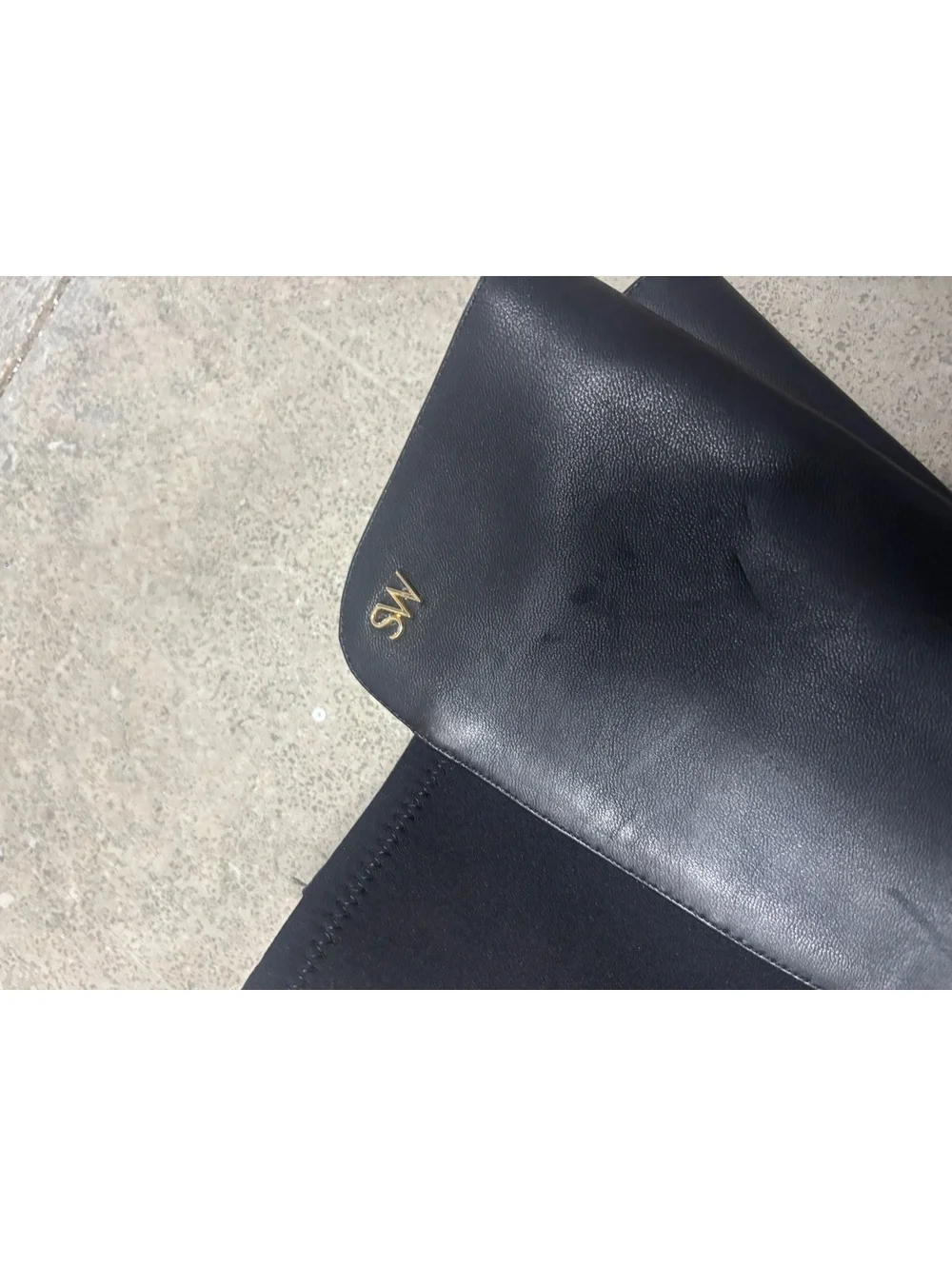 Stuart Weitzman Black Leather 5050 Tall Riding Boots Stretch Back 8.5
